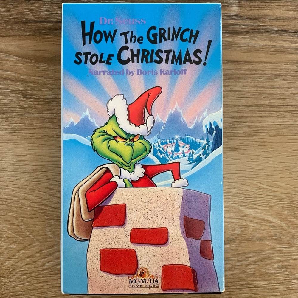 How The Grinch Stole Christmas VHS